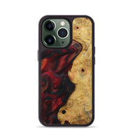 iPhone 13 Pro Wood Phone Case - Sue (Red, 723300)