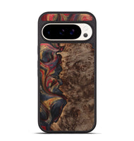 Pixel 9 Pro Wood Phone Case - Arlene (Red, 723303)