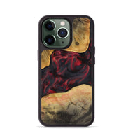 iPhone 13 Pro Wood Phone Case - Glen (Red, 723304)