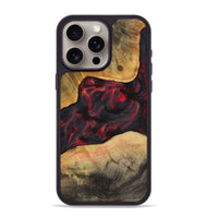 iPhone 15 Pro Max Wood Phone Case - Glen (Red, 723304)