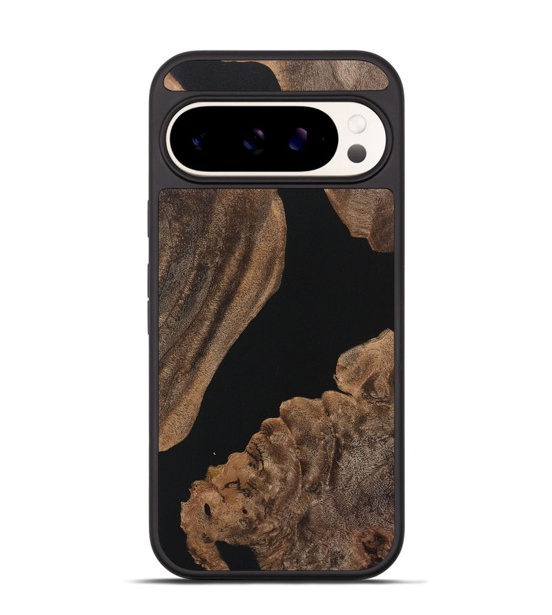 Pixel 9 Wood Phone Case - Jolene (Pure Black, 723314)