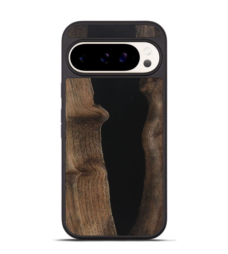 Pixel 9 Wood Phone Case - Maddox (Pure Black, 723315)