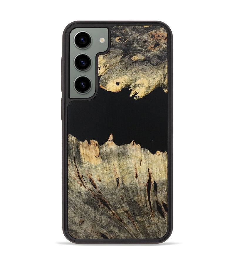 Galaxy S23 Plus Wood Phone Case - Mallory (Pure Black, 723316)