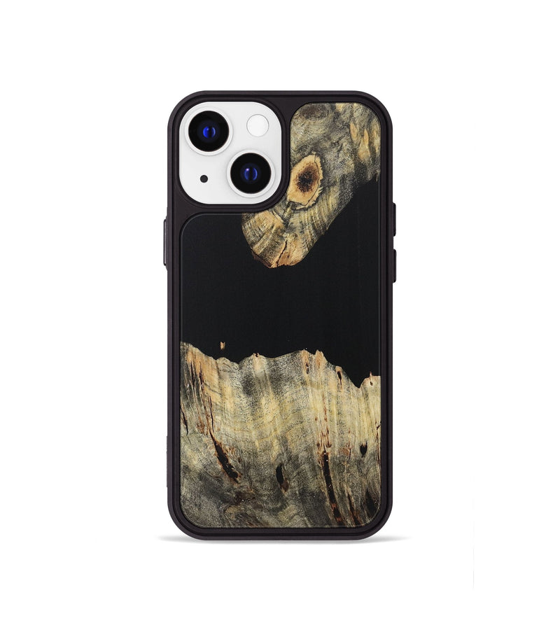 iPhone 13 mini Wood Phone Case - Adele (Pure Black, 723320)