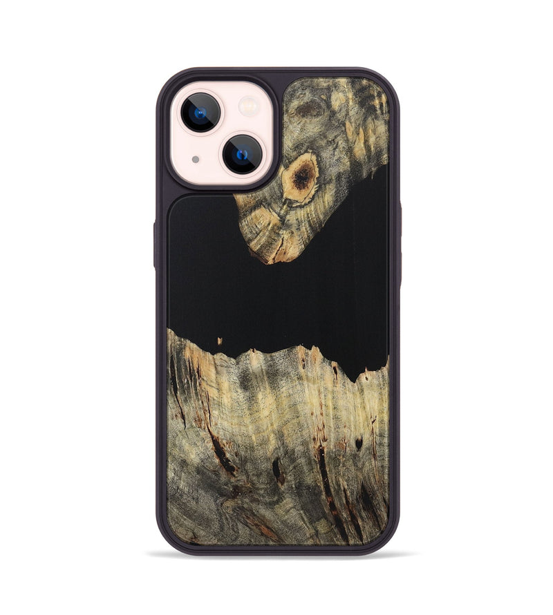 iPhone 14 Wood Phone Case - Adele (Pure Black, 723320)