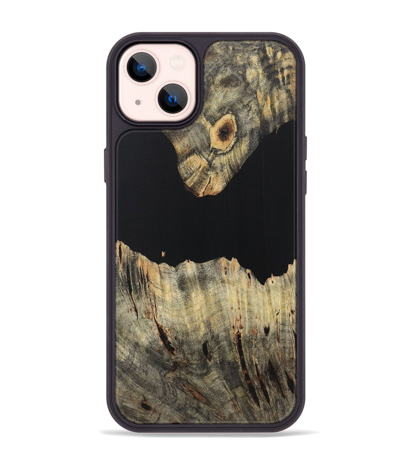 iPhone 14 Plus Wood Phone Case - Adele (Pure Black, 723320)