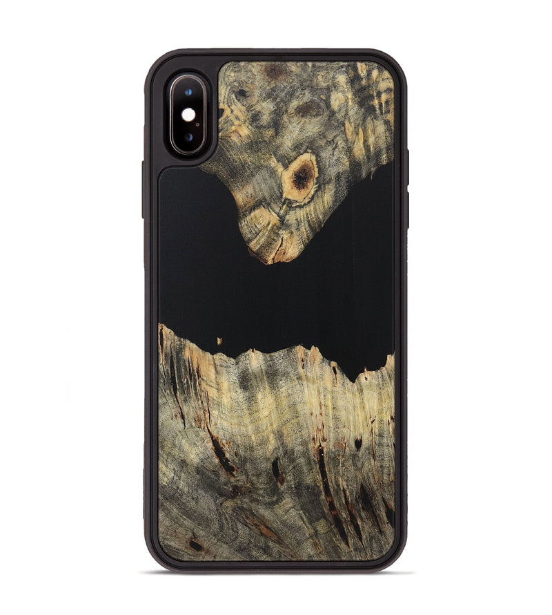 iPhone Xs Max Wood Phone Case - Adele (Pure Black, 723320)