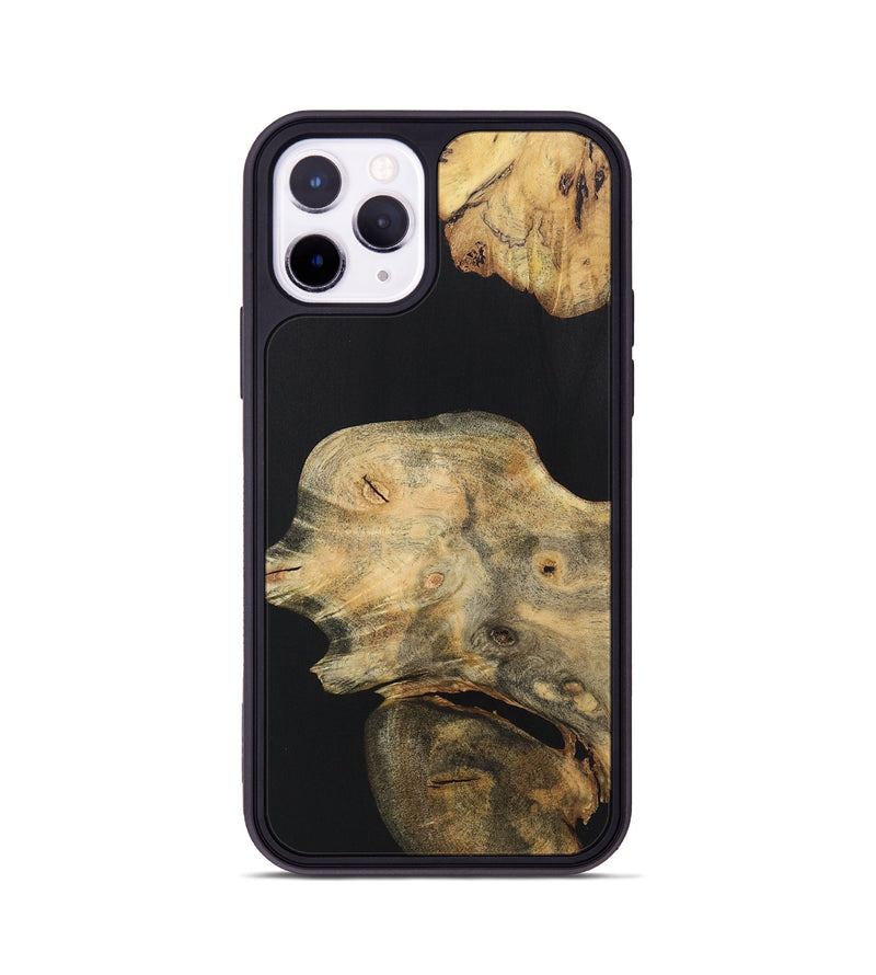 iPhone 11 Pro Wood Phone Case - Taylor (Pure Black, 723323)