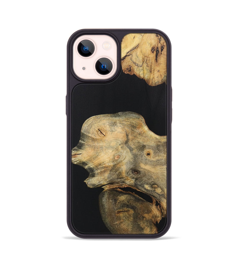 iPhone 14 Wood Phone Case - Taylor (Pure Black, 723323)