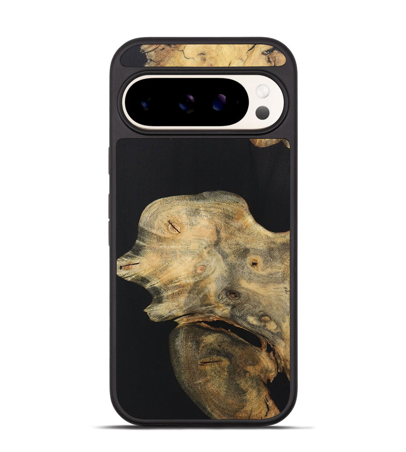 Pixel 9 Wood Phone Case - Taylor (Pure Black, 723323)