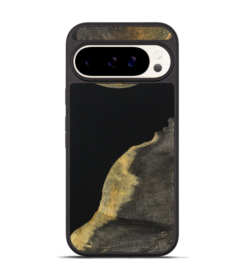 Pixel 9 Wood Phone Case - Zane (Pure Black, 723329)