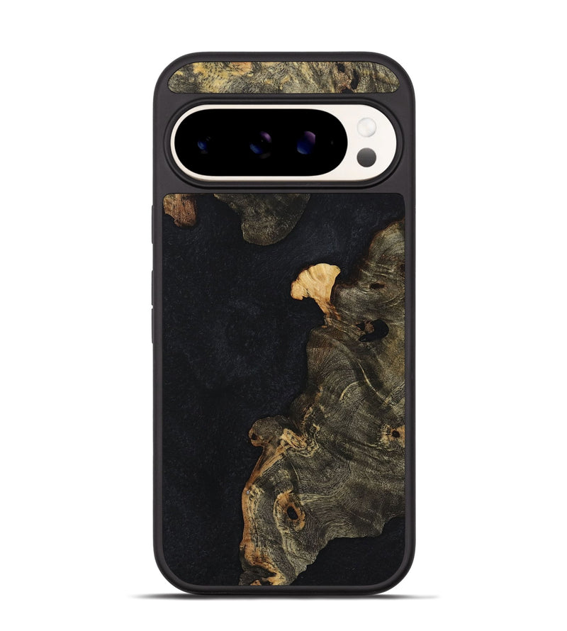 Pixel 9 Wood Phone Case - Orlando (Pure Black, 723337)