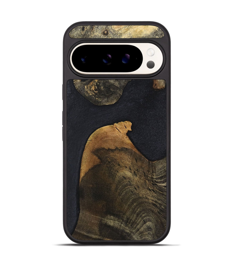 Pixel 9 Wood Phone Case - Debra (Pure Black, 723339)