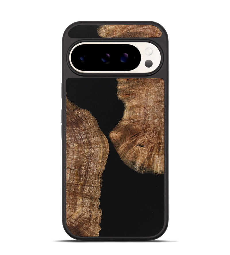 Pixel 9 Wood Phone Case - Sam (Pure Black, 723342)