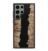 Galaxy S23 Ultra Wood Phone Case - Carson (Pure Black, 723345)