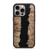 iPhone 15 Pro Max Wood Phone Case - Carson (Pure Black, 723345)