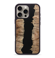 iPhone 16 Pro Max Wood Phone Case - Carson (Pure Black, 723345)