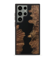 Galaxy S23 Ultra Wood Phone Case - Ashanti (Pure Black, 723346)