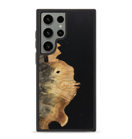 Galaxy S23 Ultra Wood Phone Case - Sonja (Pure Black, 723347)