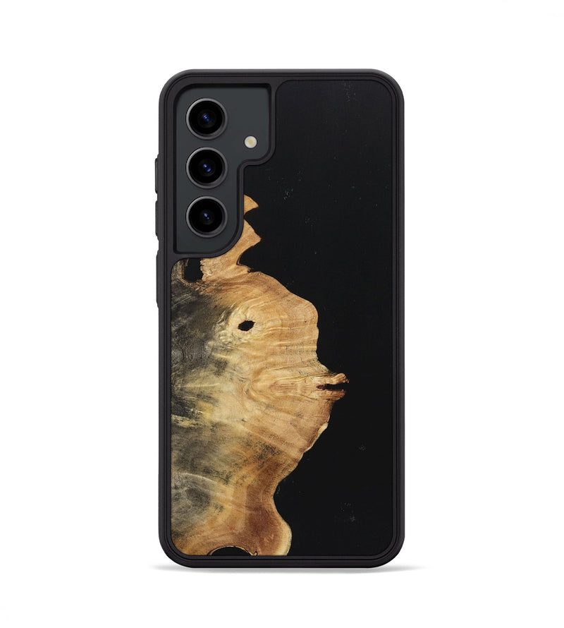 Galaxy S24 Wood Phone Case - Sonja (Pure Black, 723347)