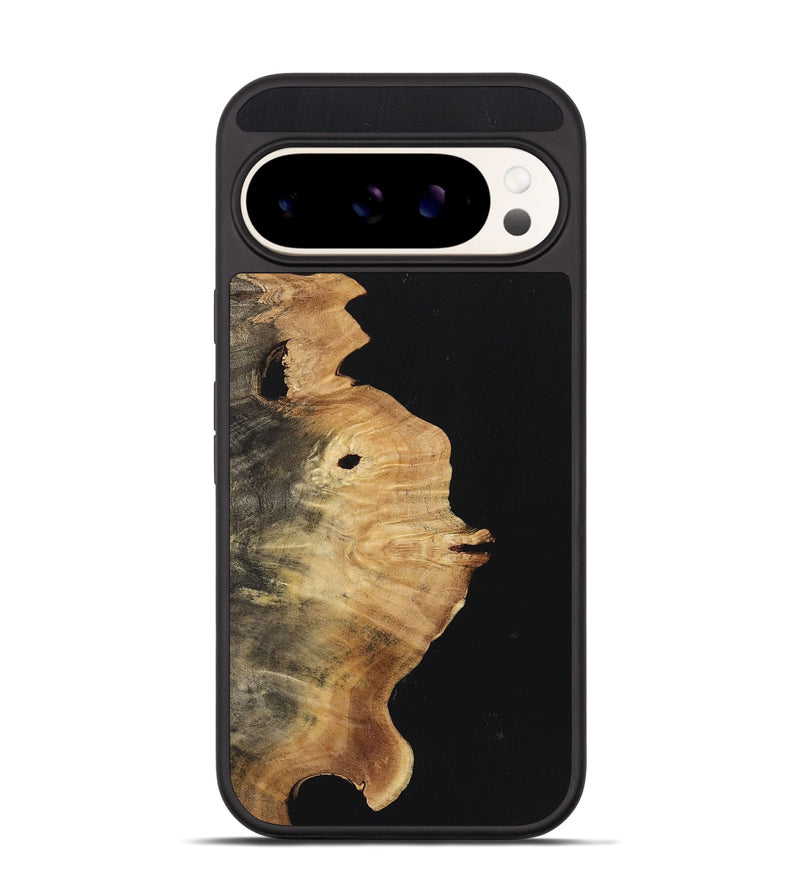 Pixel 9 Wood Phone Case - Sonja (Pure Black, 723347)