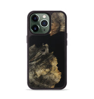 iPhone 13 Pro Wood Phone Case - Emilee (Pure Black, 723348)