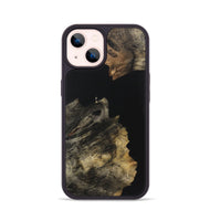 iPhone 14 Wood Phone Case - Emilee (Pure Black, 723348)