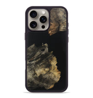 iPhone 16 Pro Max Wood Phone Case - Emilee (Pure Black, 723348)