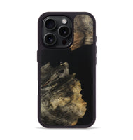 iPhone 16 Pro Wood Phone Case - Emilee (Pure Black, 723348)