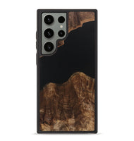 Galaxy S23 Ultra Wood Phone Case - Gertrude (Pure Black, 723349)