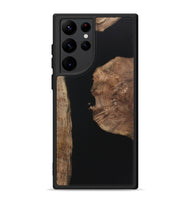 Galaxy S22 Ultra Wood Phone Case - Gael (Pure Black, 723350)