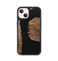 iPhone 14 Wood Phone Case - Gael (Pure Black, 723350)