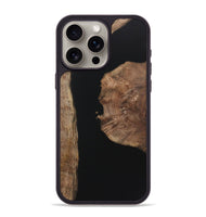 iPhone 15 Pro Max Wood Phone Case - Gael (Pure Black, 723350)