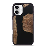 iPhone 16 Plus Wood Phone Case - Gael (Pure Black, 723350)