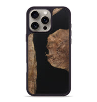 iPhone 16 Pro Max Wood Phone Case - Gael (Pure Black, 723350)