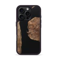 iPhone 16 Pro Wood Phone Case - Gael (Pure Black, 723350)