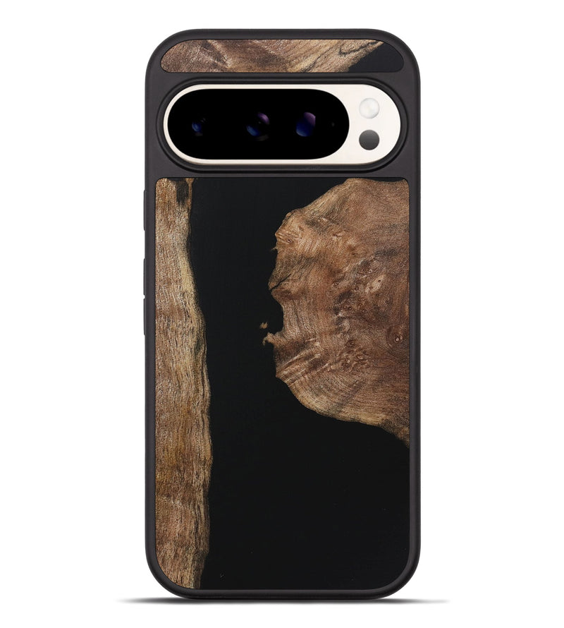 Pixel 9 Pro XL Wood Phone Case - Gael (Pure Black, 723350)