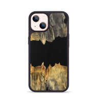 iPhone 14 Wood Phone Case - Barry (Pure Black, 723352)