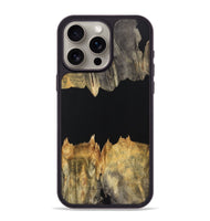 iPhone 15 Pro Max Wood Phone Case - Barry (Pure Black, 723352)