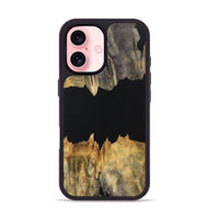 iPhone 16 Wood Phone Case - Barry (Pure Black, 723352)