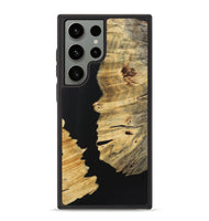 Galaxy S23 Ultra Wood Phone Case - Elsa (Pure Black, 723353)