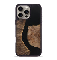 iPhone 16 Pro Max Wood Phone Case - Dawson (Pure Black, 723354)