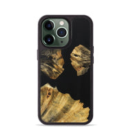 iPhone 13 Pro Wood Phone Case - Darla (Pure Black, 723355)