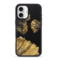 iPhone 16 Plus Wood Phone Case - Darla (Pure Black, 723355)