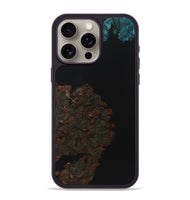 iPhone 15 Pro Max Wood Phone Case - Hilary (Pure Black, 723358)