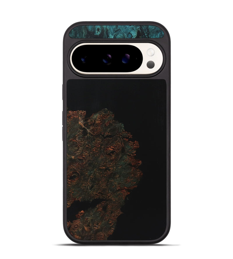 Pixel 9 Wood Phone Case - Hilary (Pure Black, 723358)