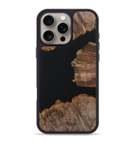 iPhone 16 Pro Max Wood Phone Case - Richard (Pure Black, 723359)