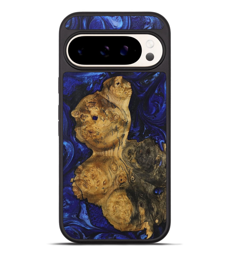 Pixel 9 Pro XL Wood Phone Case - Kathi (Blue, 723378)