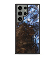 Galaxy S23 Ultra Wood Phone Case - Jeanette (Blue, 723396)