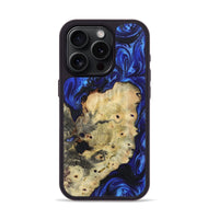 iPhone 15 Pro Wood Phone Case - Sammy (Blue, 723403)